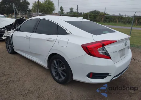 2019 Honda Civic Ex-L from USA, damaged, VIN JHMFC1F7XKX004108